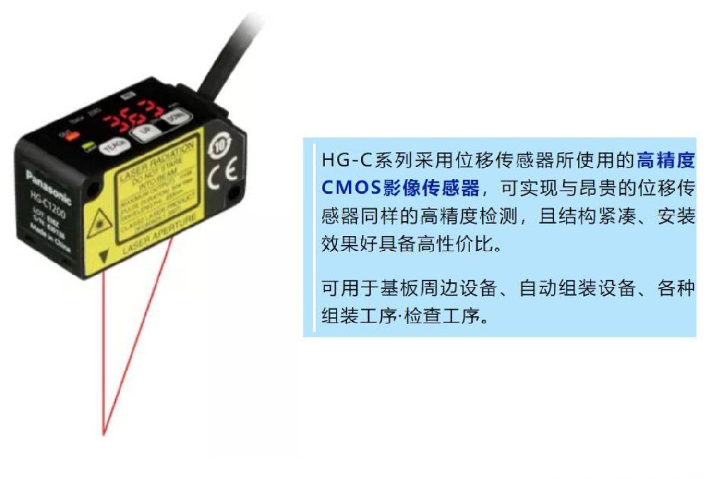 激光位移传感器的测量原理及应用场合